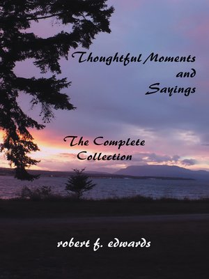 cover image of Thoughtful Moments and Sayings